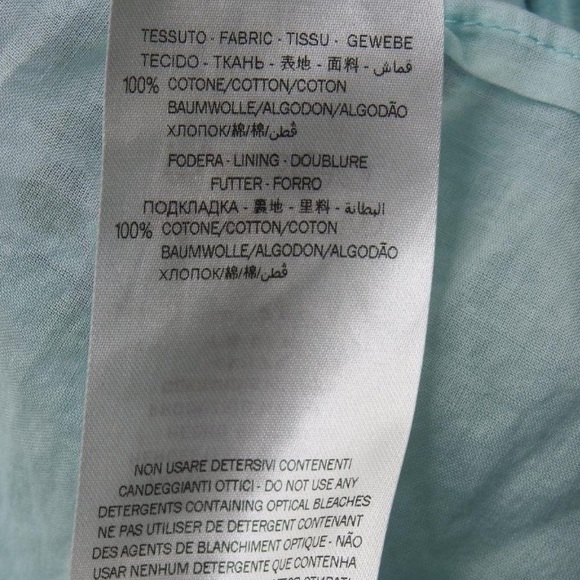 GUCCI Girls Floral Print Green Blue Dress - Picture 10 of 14